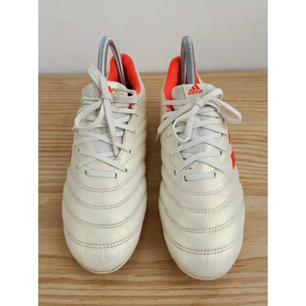 Adidas Copa 19.3 FG Soccer Cleats Men’s Size 5 US White Orange Excellent